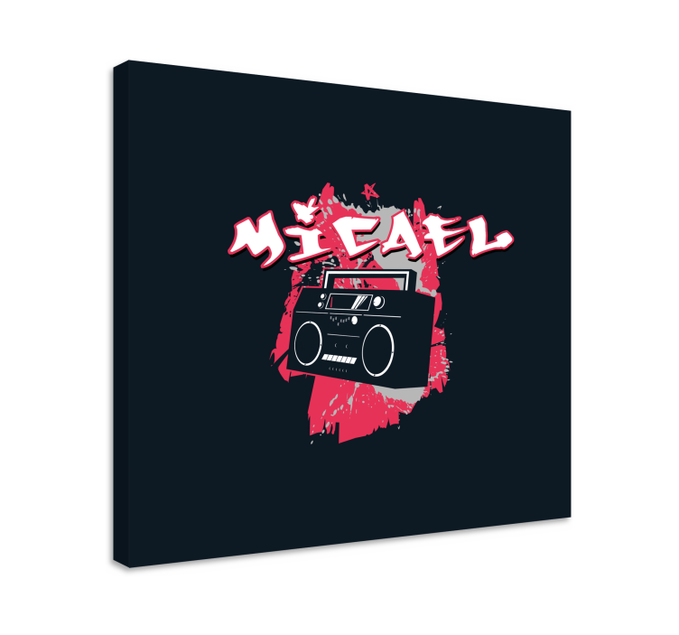 Nowoczesny obraz miejski dźwiękowy klimat - TenStickers