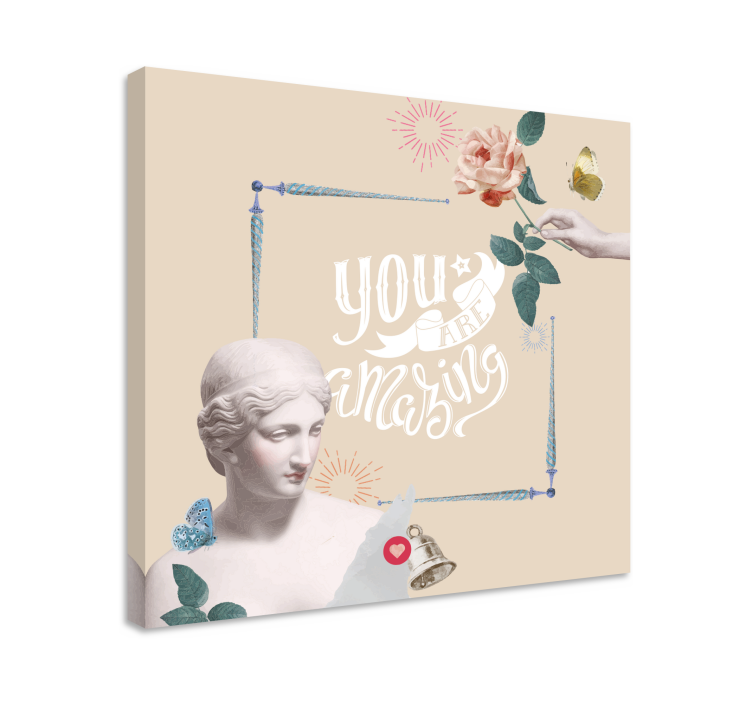 Obraz z napisami jesteś niesamowity - TenStickers