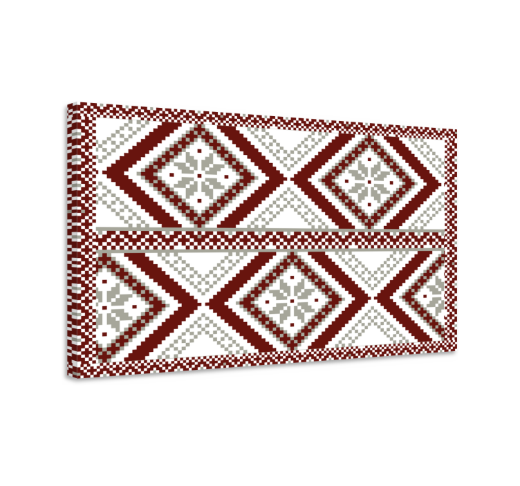 Nowoczesny obraz koncepcja geometrycznego diamentu - TenStickers