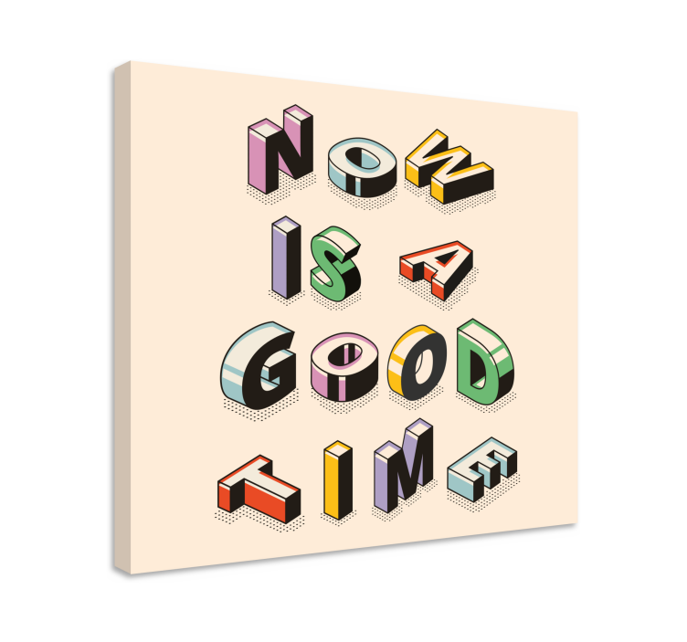 Obraz z napisami motywacyjne dzieło tekstowe - TenStickers