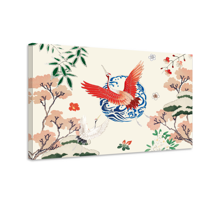 Obraz vintage Chinoiserie - TenStickers