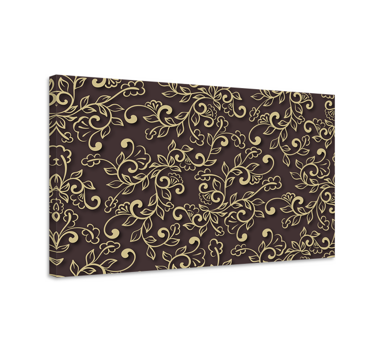 Obraz kwiaty i rośliny elegancki układ botaniczny - TenStickers