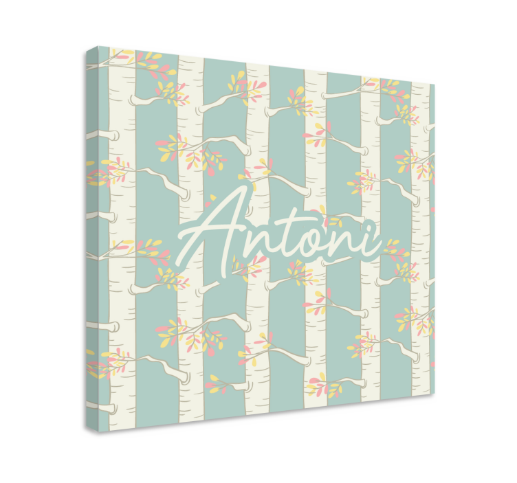 Obraz kwiaty i rośliny kwiaty brzozy - TenStickers