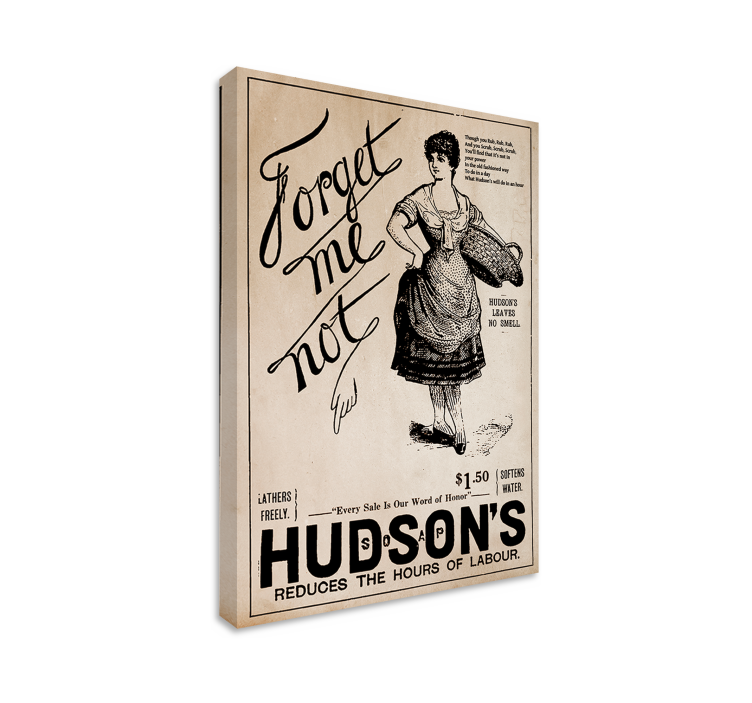 Obraz vintage Plakat vintage - TenStickers