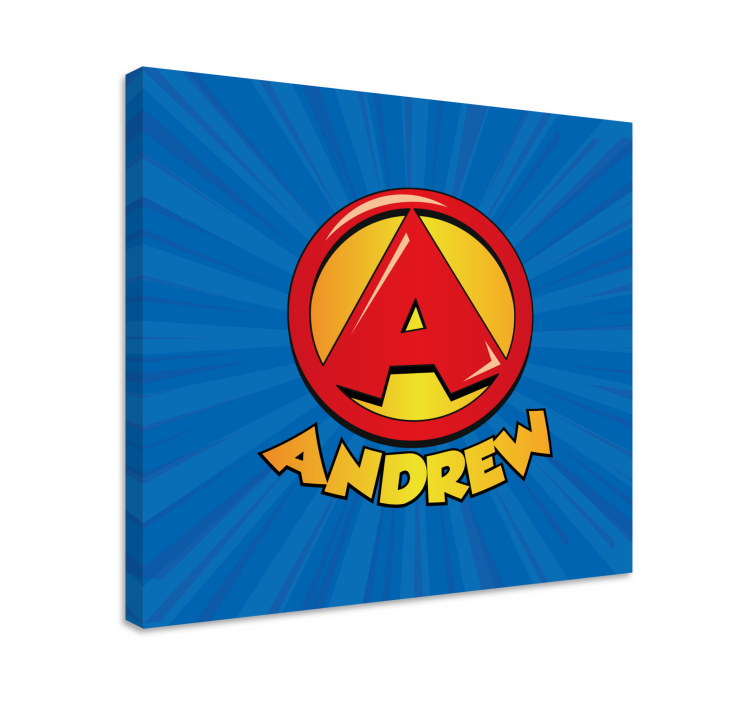 Obraz dla dzieci Super pierwsza litera - TenStickers