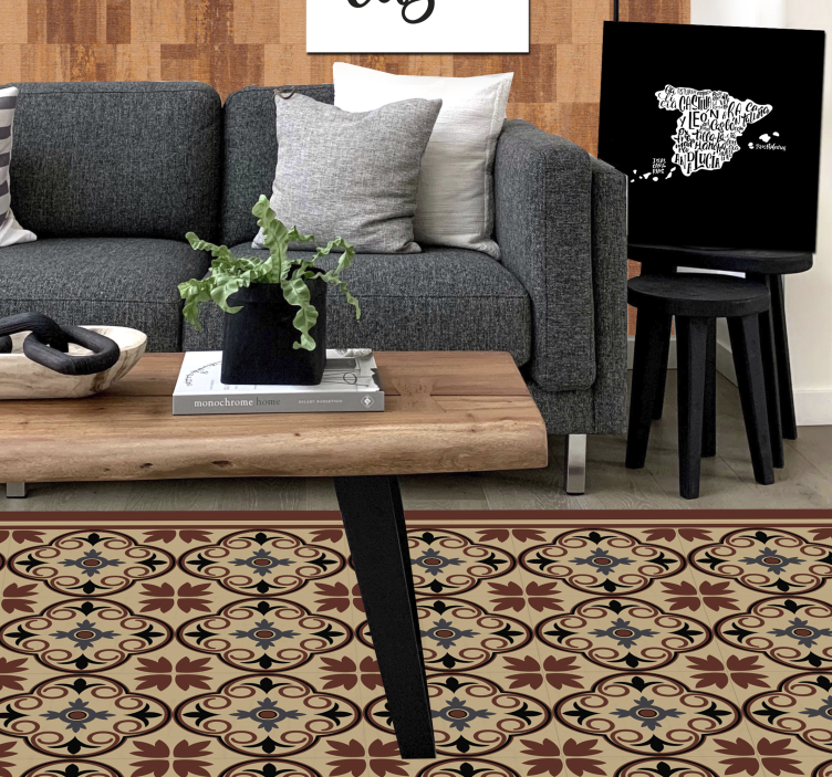 Obraz mapa świata w kreatywnej typografii - TenStickers