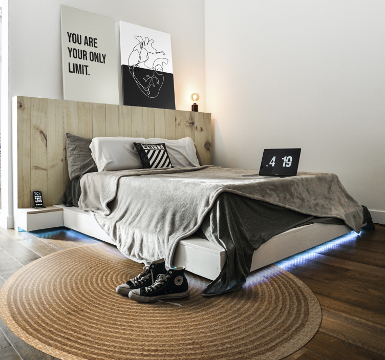 Obraz do biura Prosty inspirujący tekst - TenStickers