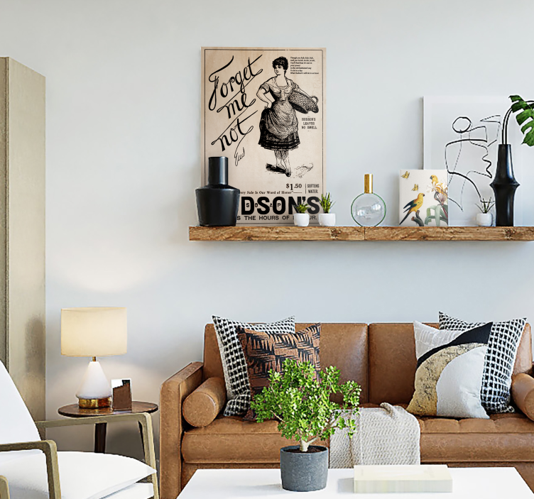 Obraz vintage Plakat vintage - TenStickers