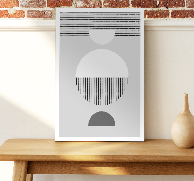 Obraz do jadalni styl nordico - TenStickers