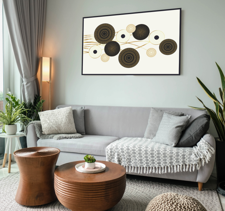 Obraz do salonu glamour - TenStickers