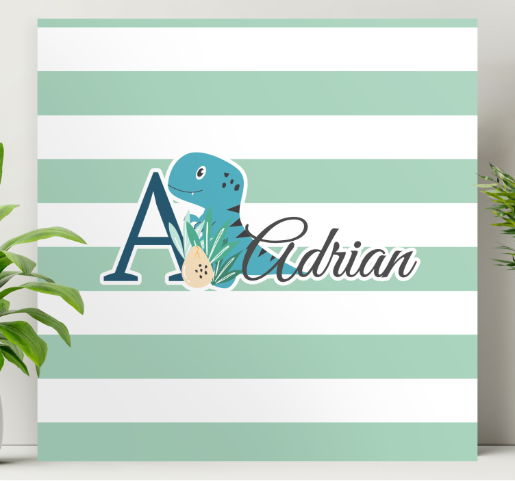 Obraz dinozaury wesoły dinozaur adriana - TenStickers