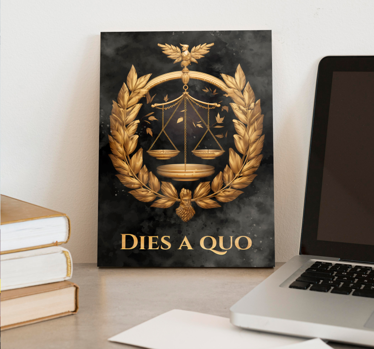 Obraz do biura równowaga sprawiedliwości - TenStickers