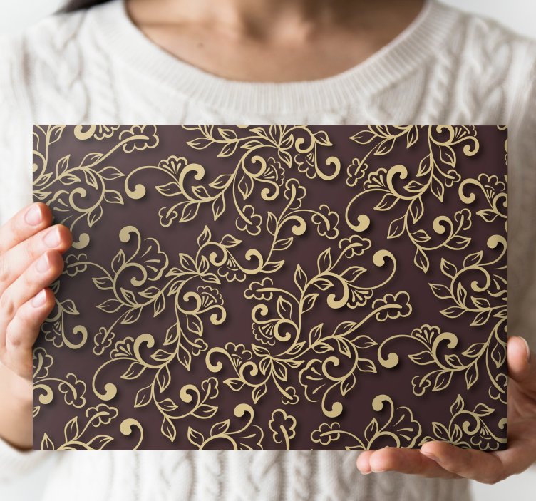 Obraz kwiaty i rośliny elegancki układ botaniczny - TenStickers