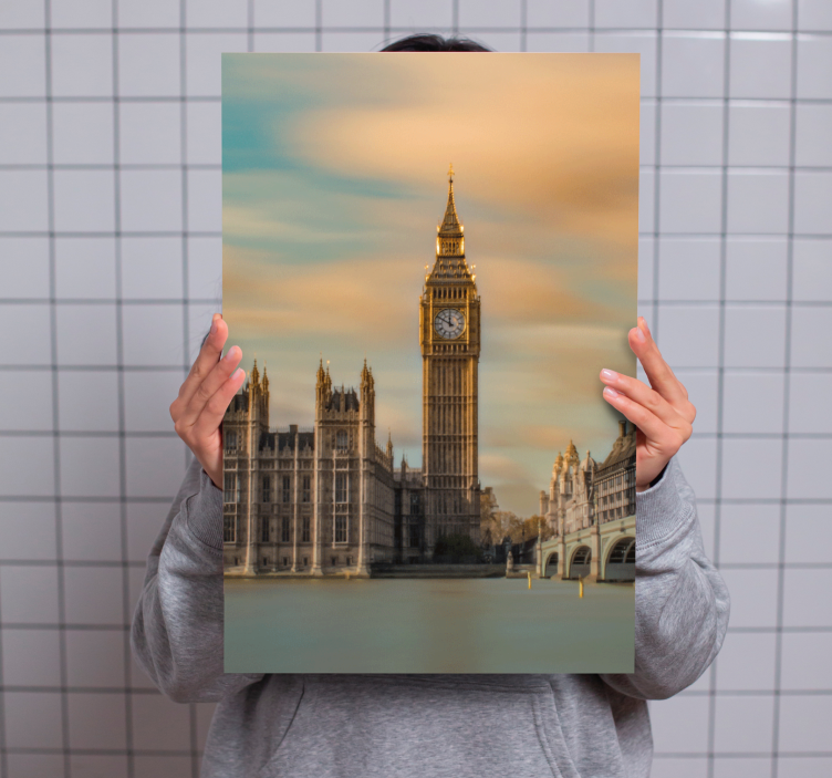 Obraz miasto big ben jako symbol londynu - TenStickers