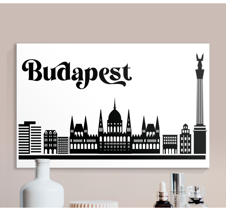 Obraz miasto panorama budapesztu - TenStickers