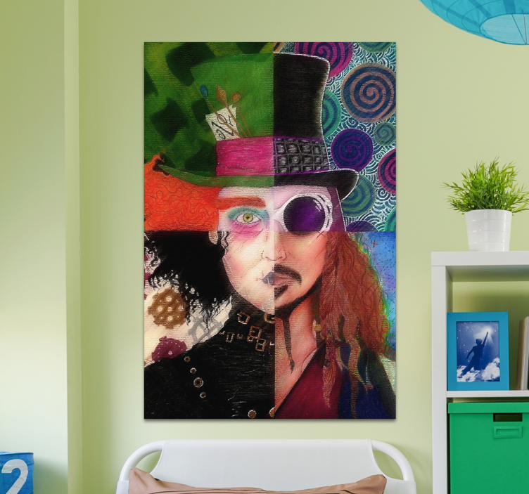 Obraz Johny Depp - TenStickers