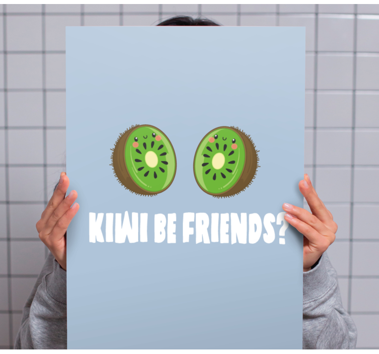 Obraz Zabawny cytat z kiwi - TenStickers