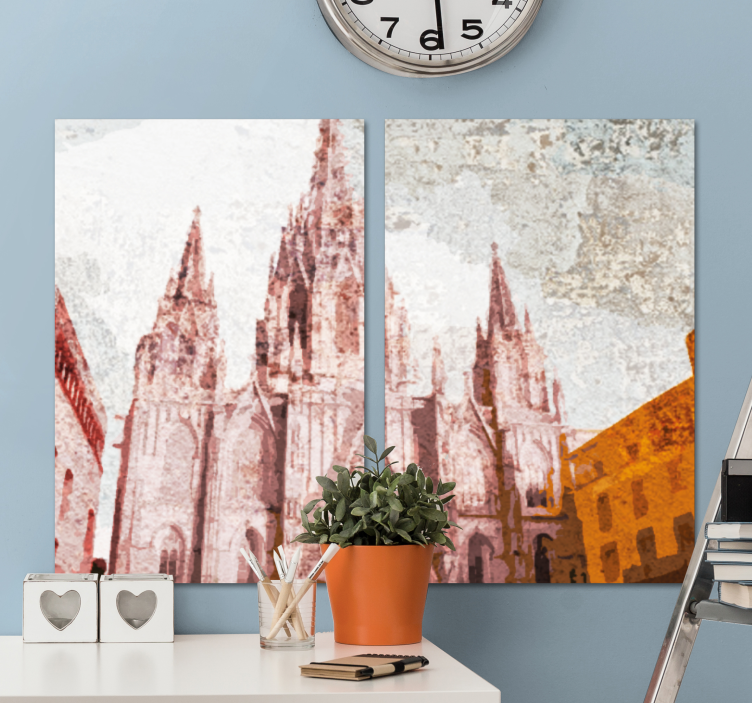 Obraz Katedra w Barcelonie - TenStickers