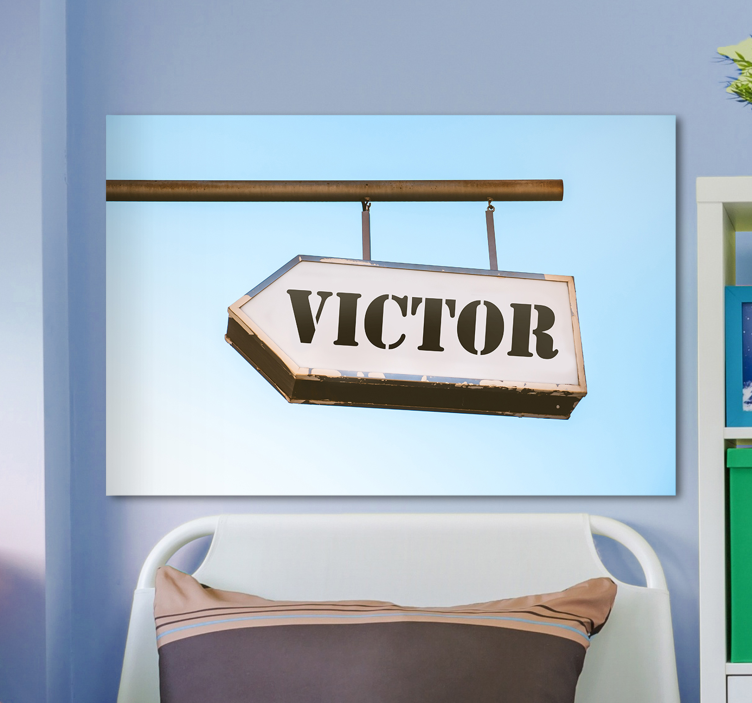 Obraz na zamówienie Spersonalizowany znak - TenStickers