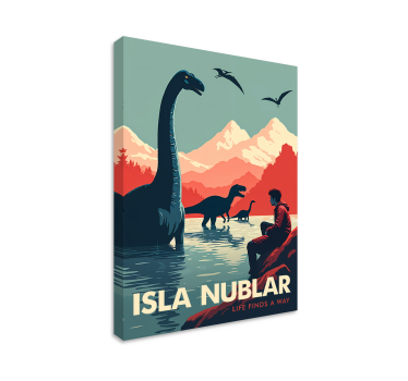 Obraz dinozaury wyspa nublar - TenStickers