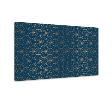 nowoczesny obraz Elegancki wzór geometryczny - TenStickers
