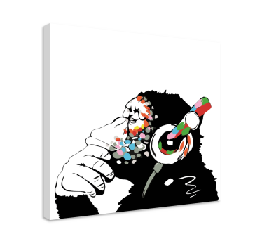 Obraz małpa Banksy - TenStickers