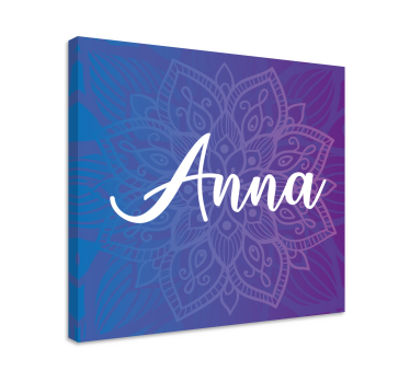 Obraz z mandalą Spersonalizowana mandala - TenStickers