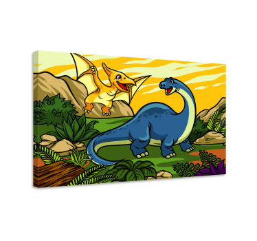 Obraz dla dzieci w Dinozaury Park Jurajski - TenStickers