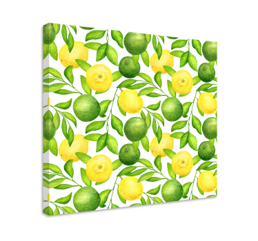 Obraz Martwa Natura Cytryny i limonki - TenStickers