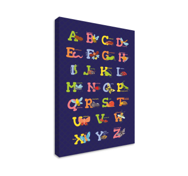 Obraz litery Angielski alfabet - TenStickers