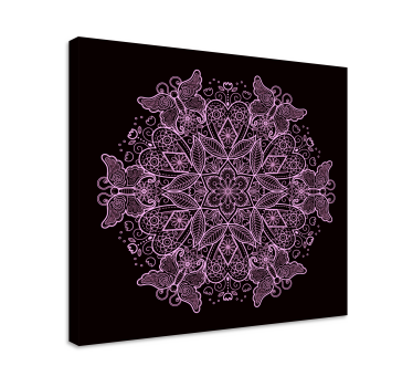 Obraz motyle Mandala motyla - TenStickers