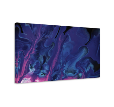 nowoczesny obraz Fioletowy i niebieski gradient - TenStickers