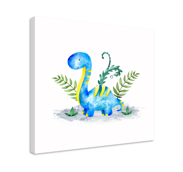 Obraz dinozaury uroczy bohater dinozaurów - TenStickers