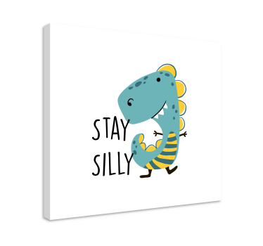 Obraz dinozaury pozostań szalony dinozaur - TenStickers