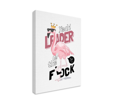 Obraz psy lider w stylu flaminga - TenStickers