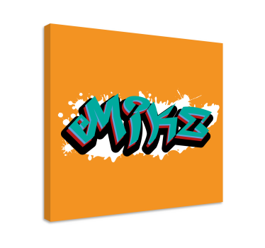 Obraz litery w stylu nowoczesnego rękodzieła - TenStickers