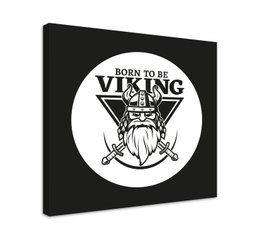 Obraz postacie emblemat wojownika wikinga - TenStickers