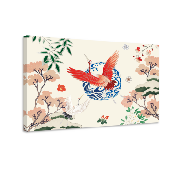 Obraz retro Chinoiserie - TenStickers