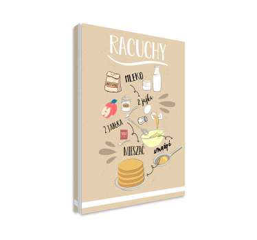 Obraz kuchenny „racuchy” - TenStickers