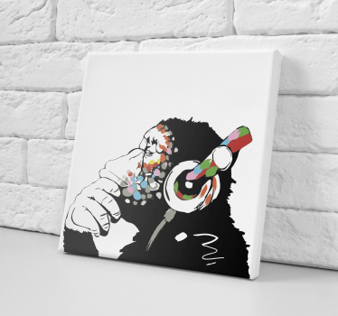 Obraz małpa Banksy - TenStickers