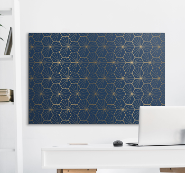 nowoczesny obraz Elegancki wzór geometryczny - TenStickers
