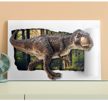 obraz dinozaury 3d dinozaur - TenStickers