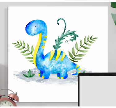 Obraz dinozaury uroczy bohater dinozaurów - TenStickers