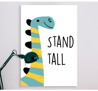 Obraz dinozaury wesoły dinozaur - TenStickers