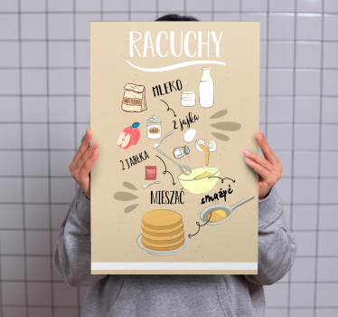Obraz kuchenny „racuchy” - TenStickers