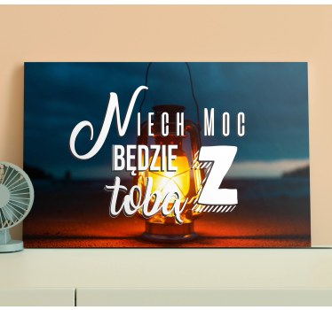 Obraz na płótnie Niech moc będzie z wami - TenStickers