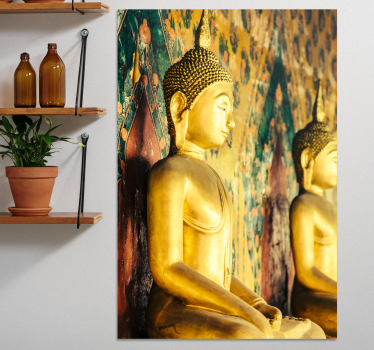 Budda obraz Profil Buddy - TenStickers