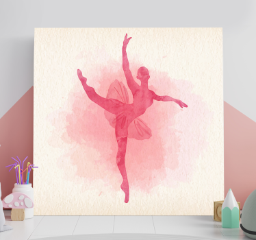 Obraz Różowa balerina - TenStickers