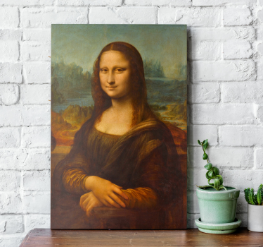 Obraz na ścianę "Mona Lisa" Da Vinci'ego - TenStickers