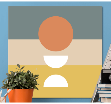 Obraz na ścianie 3 paski z flagą koła - TenStickers